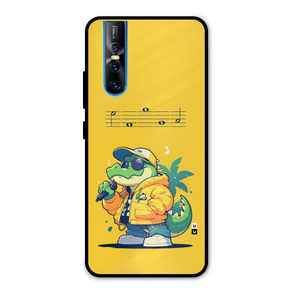 Music Gator Metal Back Case for Vivo V15 Pro