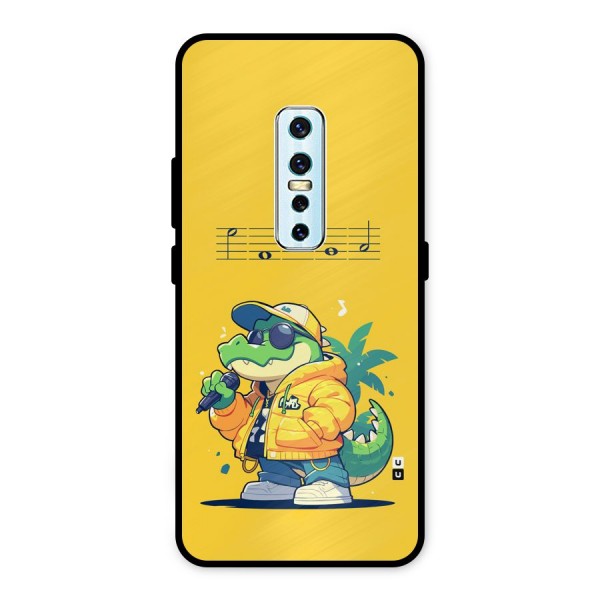 Music Gator Metal Back Case for Vivo V17 Pro