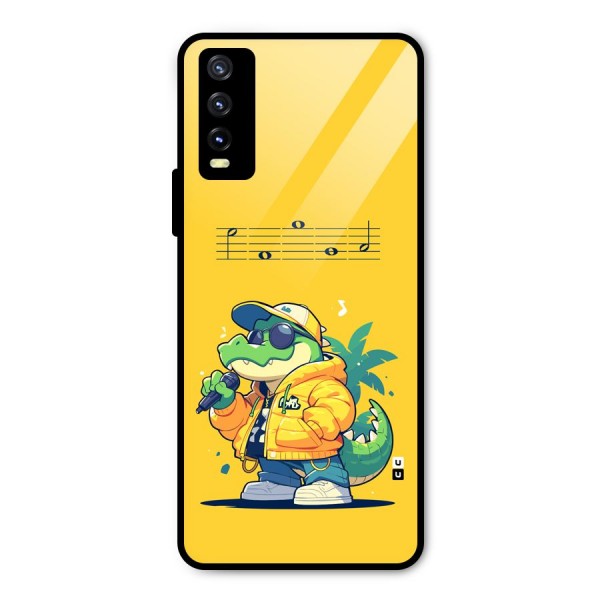 Music Gator Metal Back Case for Vivo Y20 2021