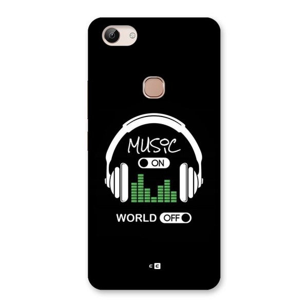 Music On World Off Back Case for Vivo Y83