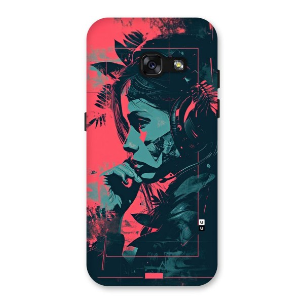 Musical Illustration Back Case for Galaxy A3 (2017)