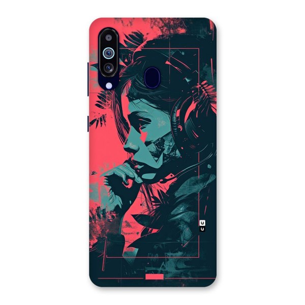 Musical Illustration Back Case for Galaxy A60