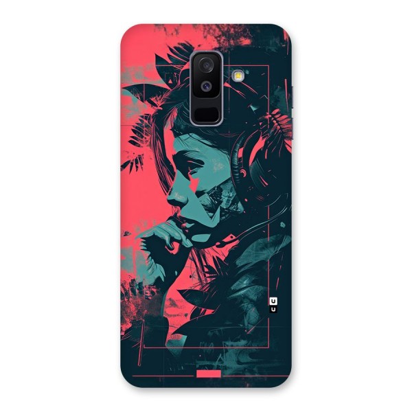 Musical Illustration Back Case for Galaxy A6 Plus