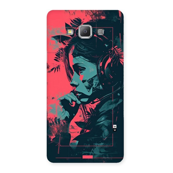 Musical Illustration Back Case for Galaxy A7