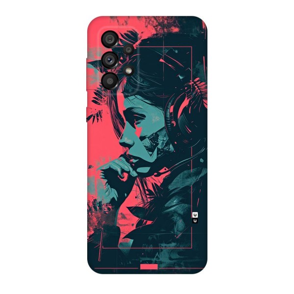 Musical Illustration Back Case for Galaxy A73 5G