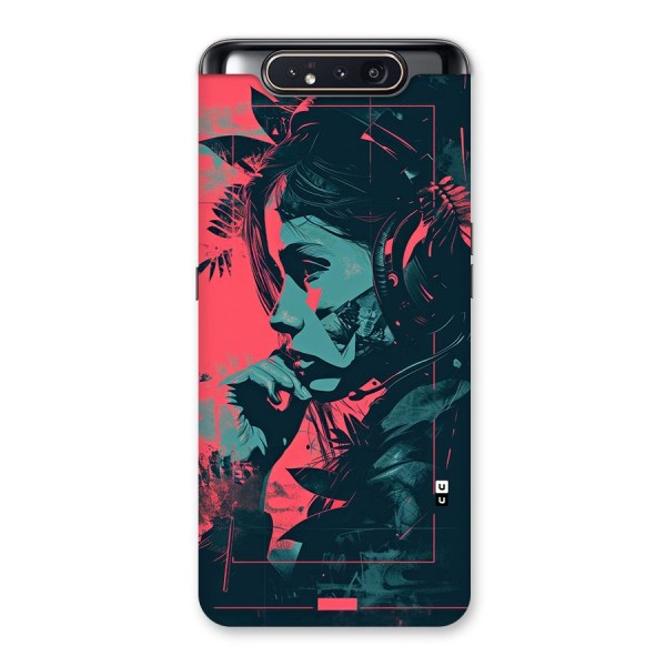 Musical Illustration Back Case for Galaxy A80