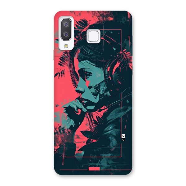 Musical Illustration Back Case for Galaxy A8 Star