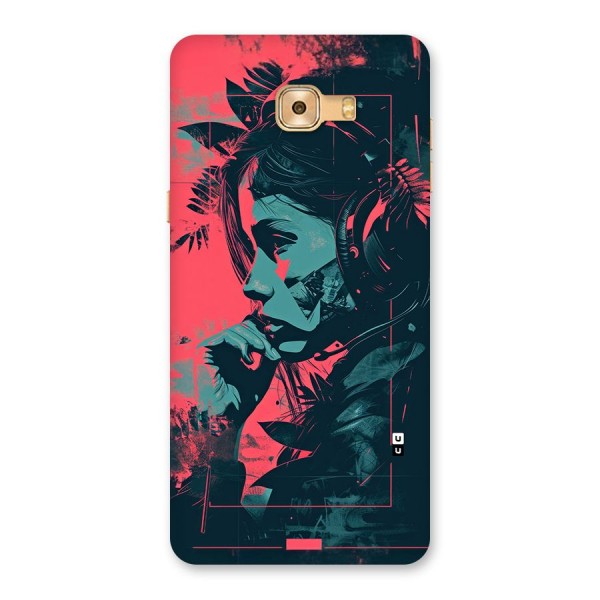 Musical Illustration Back Case for Galaxy C9 Pro