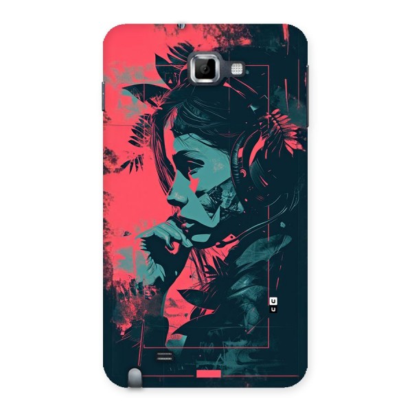 Musical Illustration Back Case for Galaxy Note