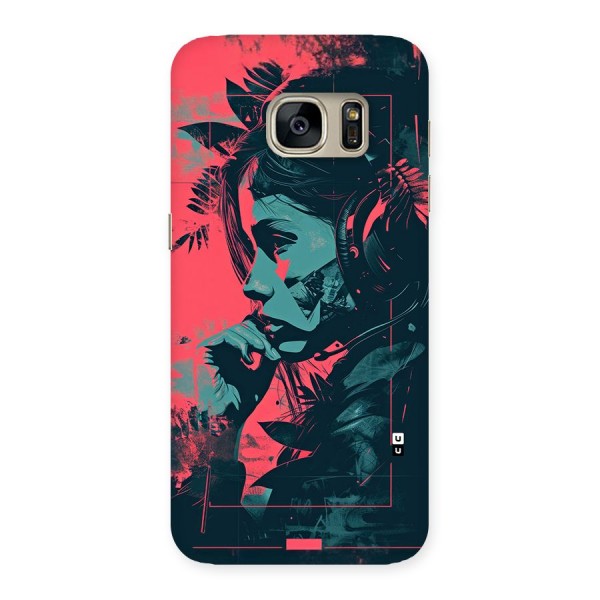 Musical Illustration Back Case for Galaxy S7