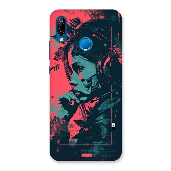 Musical Illustration Back Case for Huawei P20 Lite