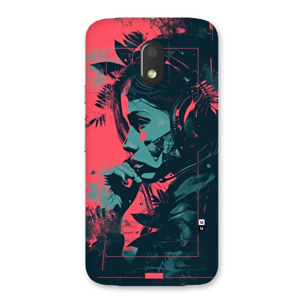 Musical Illustration Back Case for Moto E3 Power