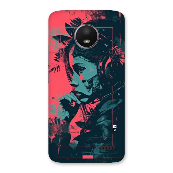 Musical Illustration Back Case for Moto E4