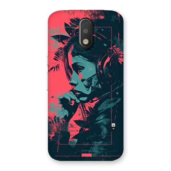 Musical Illustration Back Case for Moto G4