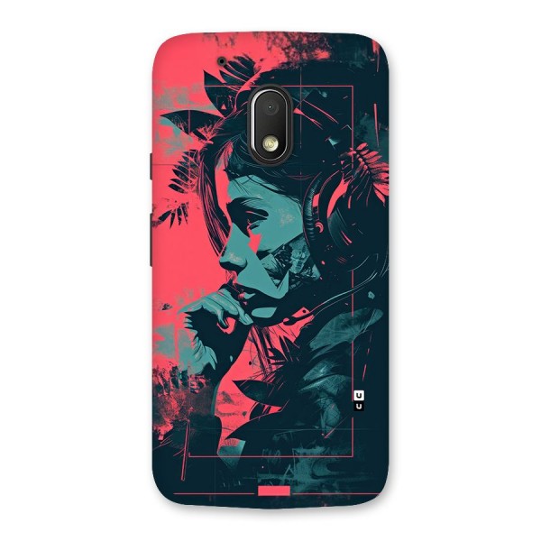 Musical Illustration Back Case for Moto G4 Play