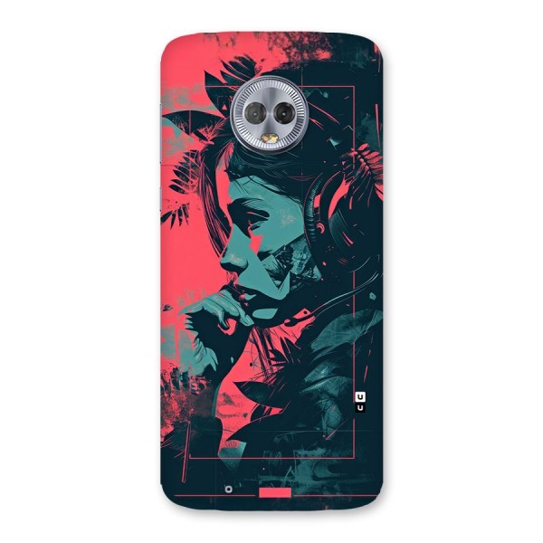 Musical Illustration Back Case for Moto G6