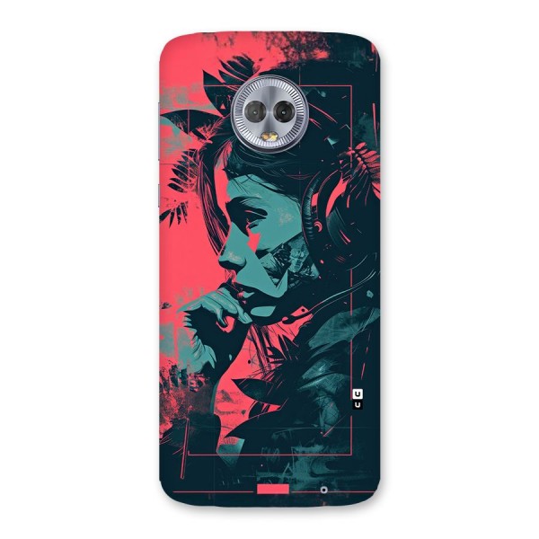 Musical Illustration Back Case for Moto G6 Plus