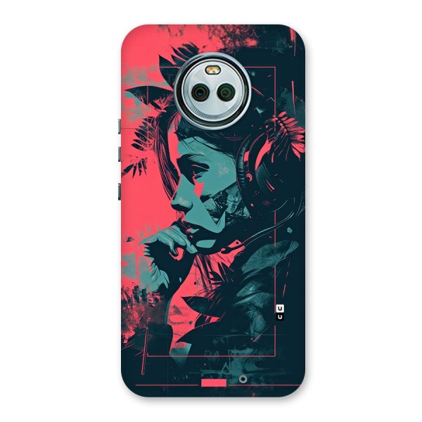 Musical Illustration Back Case for Moto X4