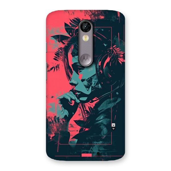 Musical Illustration Back Case for Moto X Force