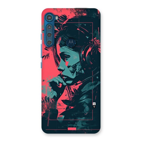 Musical Illustration Back Case for Motorola One Fusion Plus