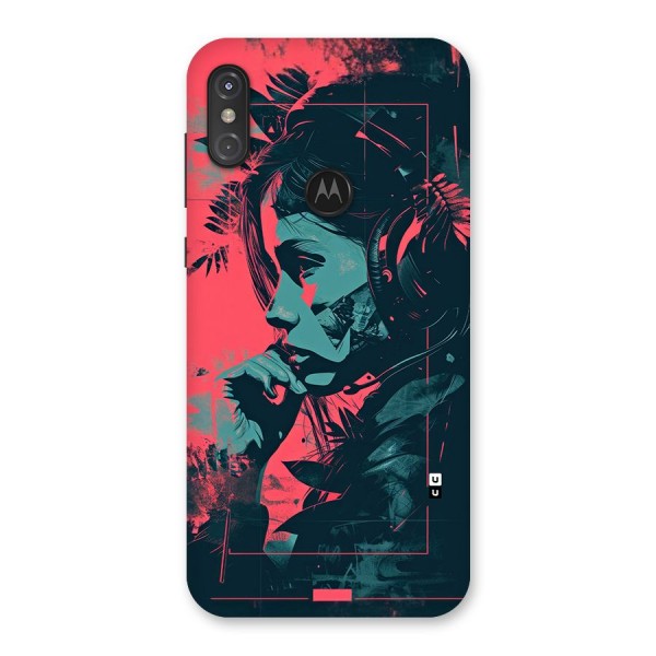 Musical Illustration Back Case for Motorola One Power