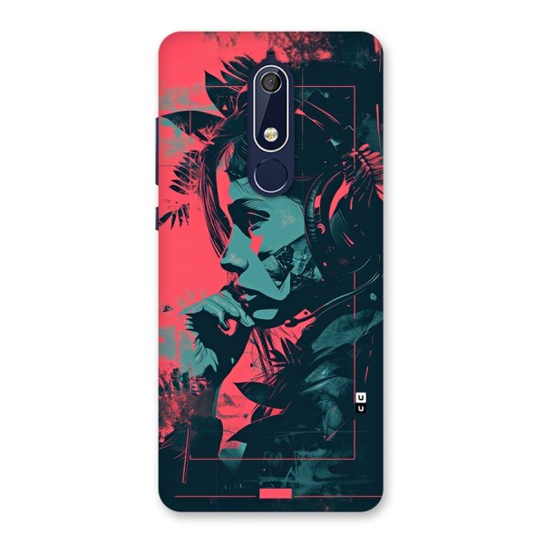 Musical Illustration Back Case for Nokia 5.1