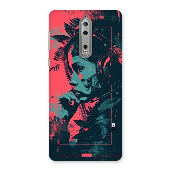 Musical Illustration Back Case for Nokia 8