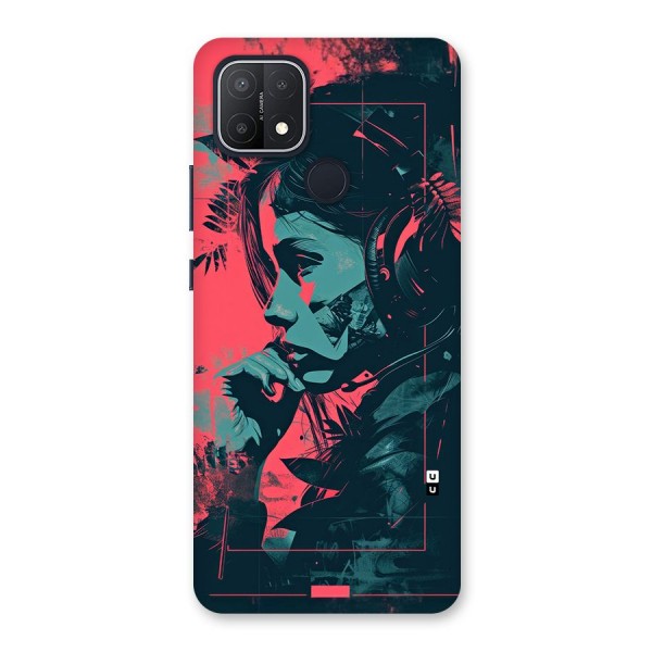 Musical Illustration Back Case for Oppo A15s