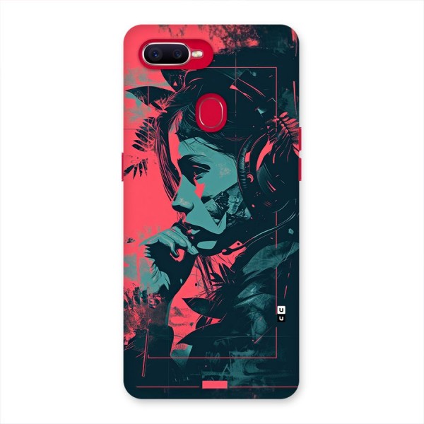 Musical Illustration Back Case for Oppo F9 Pro