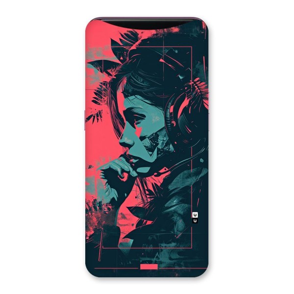 Musical Illustration Back Case for Oppo Find X