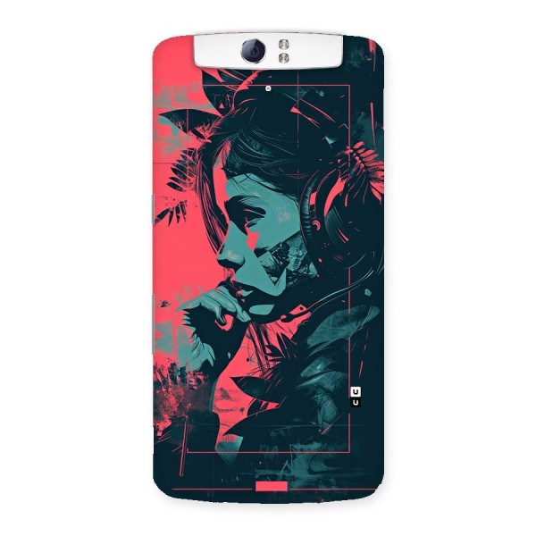 Musical Illustration Back Case for Oppo N1