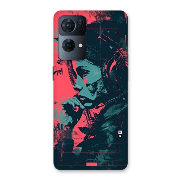 Musical Illustration Back Case for Oppo Reno7 Pro 5G