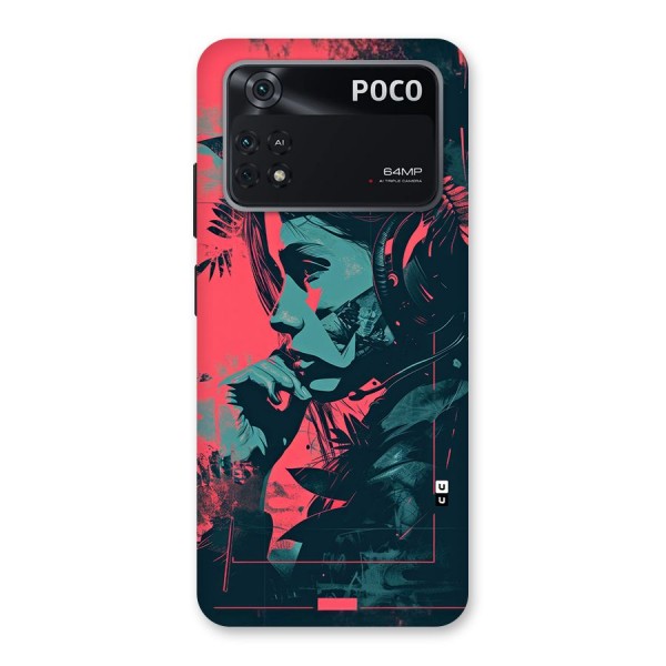 Musical Illustration Back Case for Poco M4 Pro 4G