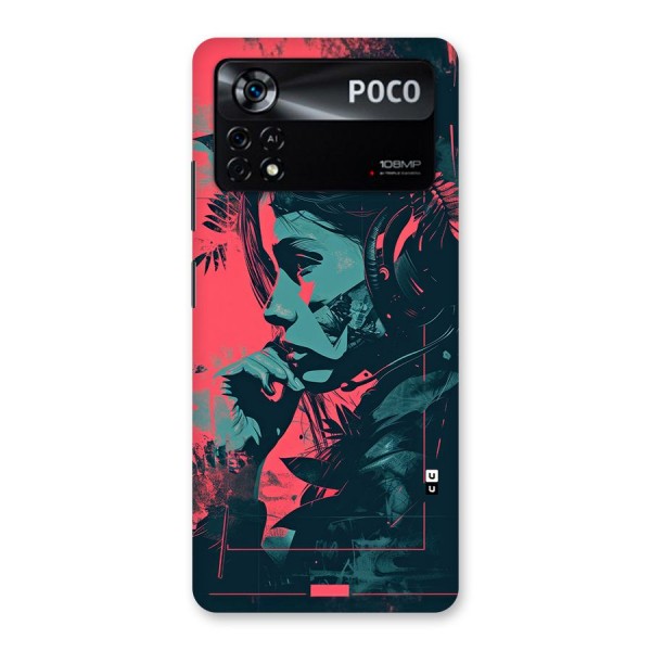 Musical Illustration Back Case for Poco X4 Pro 5G