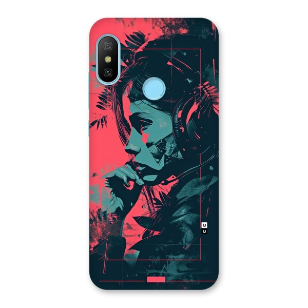 Musical Illustration Back Case for Redmi 6 Pro