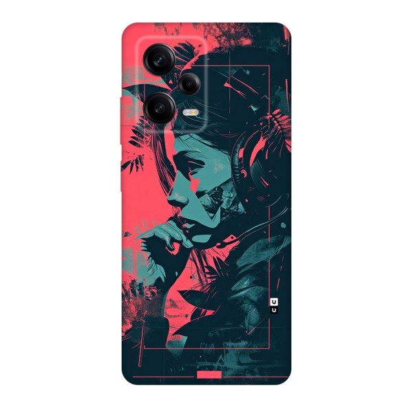 Musical Illustration Back Case for Redmi Note 12 Pro