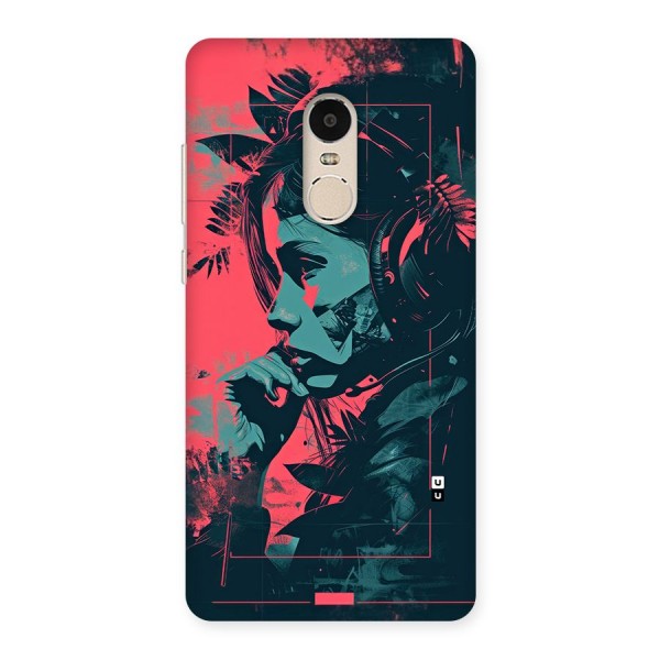 Musical Illustration Back Case for Redmi Note 4