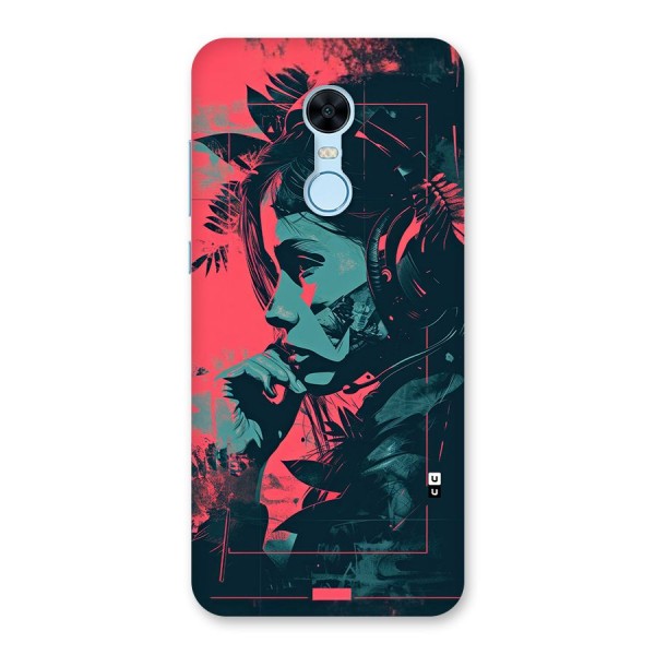 Musical Illustration Back Case for Redmi Note 5