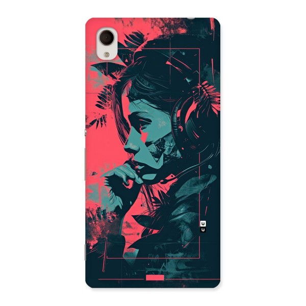 Musical Illustration Back Case for Xperia M4