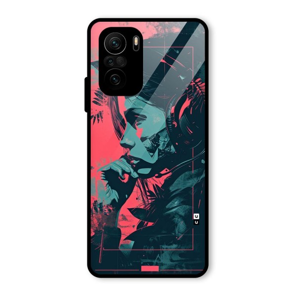 Musical Illustration Glass Back Case for Mi 11X Pro