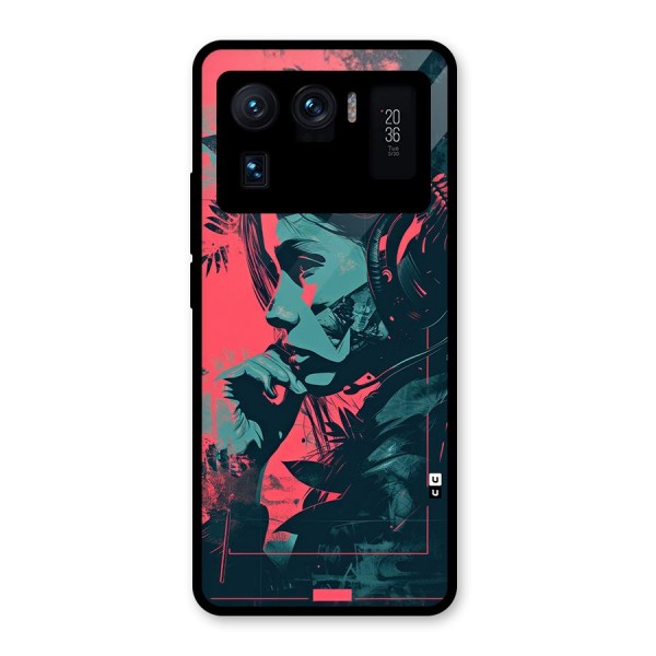 Musical Illustration Glass Back Case for Mi 11 Ultra