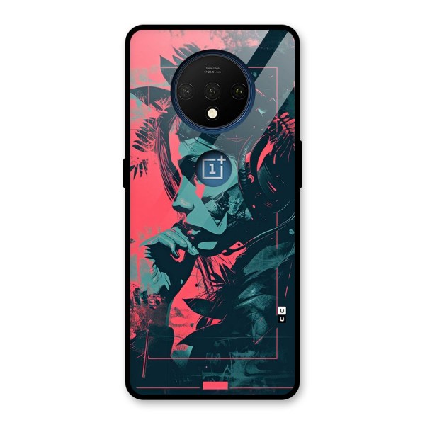 Musical Illustration Glass Back Case for OnePlus 7T