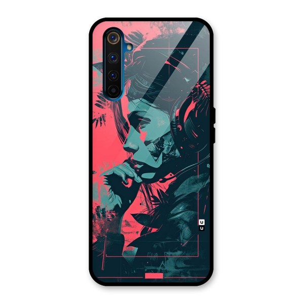 Musical Illustration Glass Back Case for Realme 6 Pro