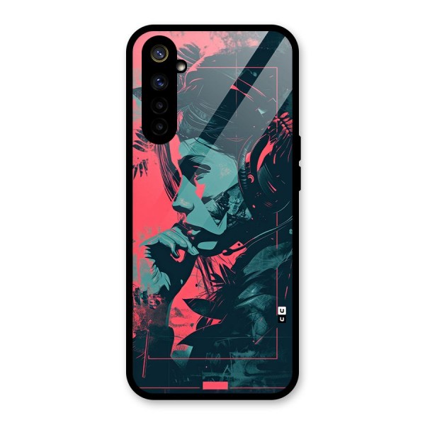 Musical Illustration Glass Back Case for Realme 6i