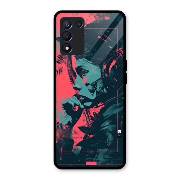 Musical Illustration Glass Back Case for Realme 9 5G Speed