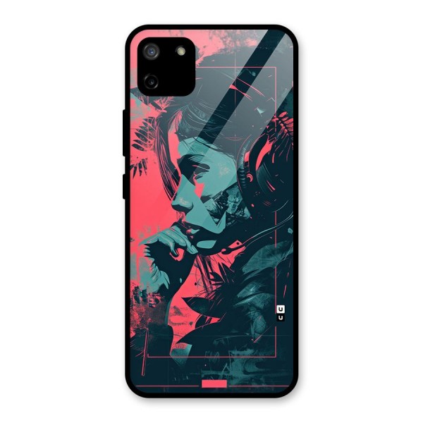 Musical Illustration Glass Back Case for Realme C11