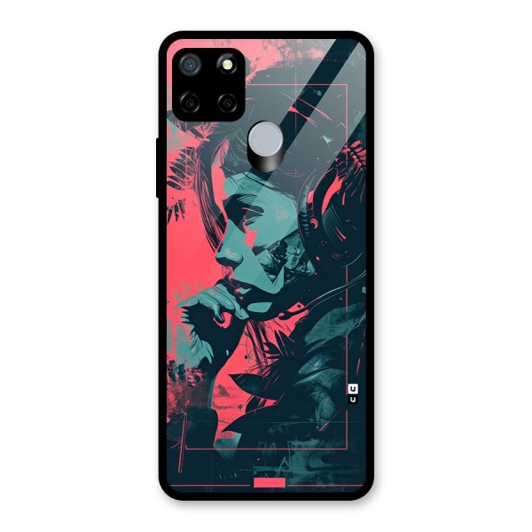 Musical Illustration Glass Back Case for Realme C12