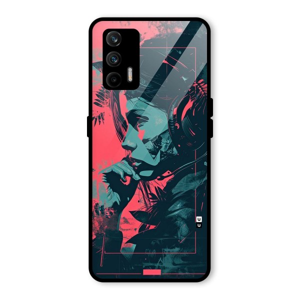 Musical Illustration Glass Back Case for Realme GT 5G