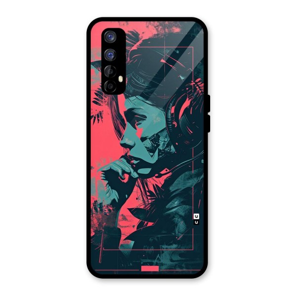 Musical Illustration Glass Back Case for Realme Narzo 20 Pro