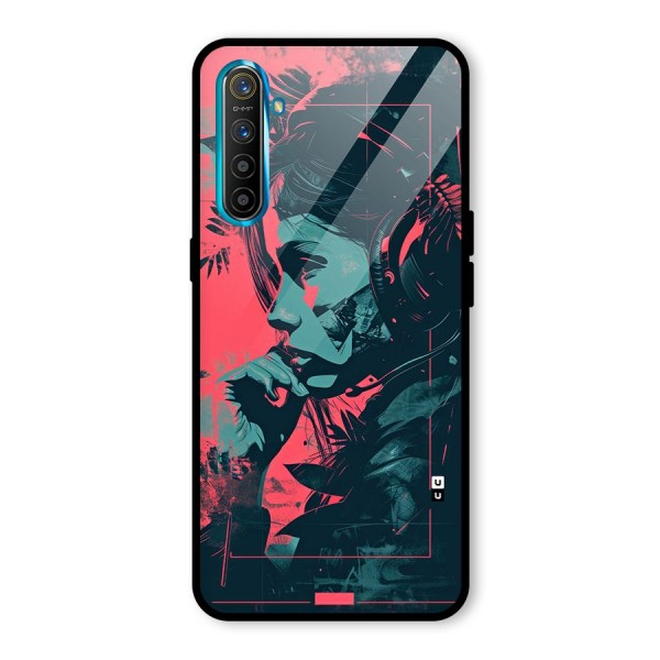 Musical Illustration Glass Back Case for Realme X2